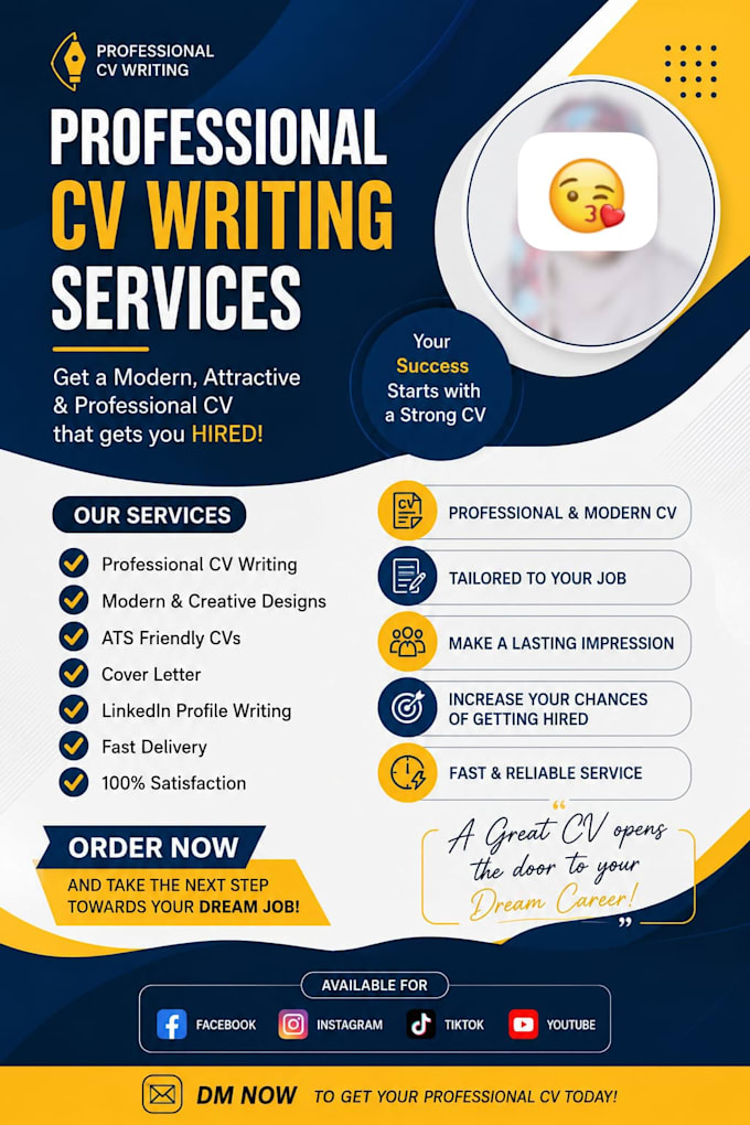 create CV and resume writing