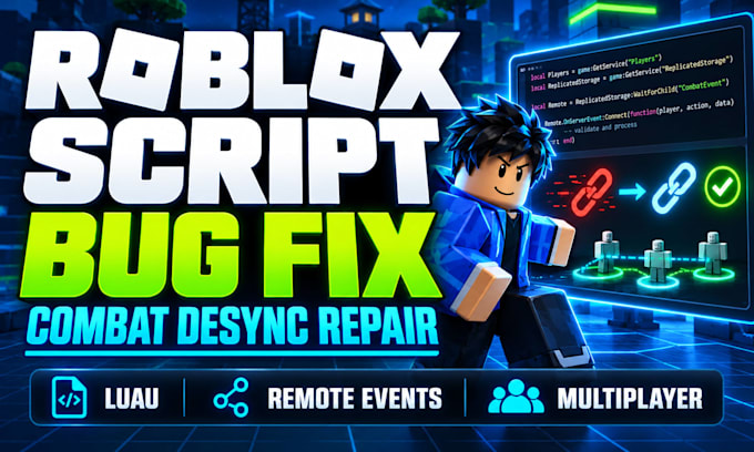 fix roblox studio script bugs combat desync remote events and multiplayer vormac