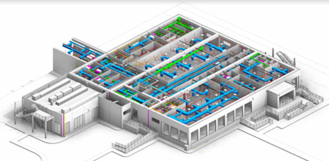 build coordinated bim model with revit clash detection for architecture and mep