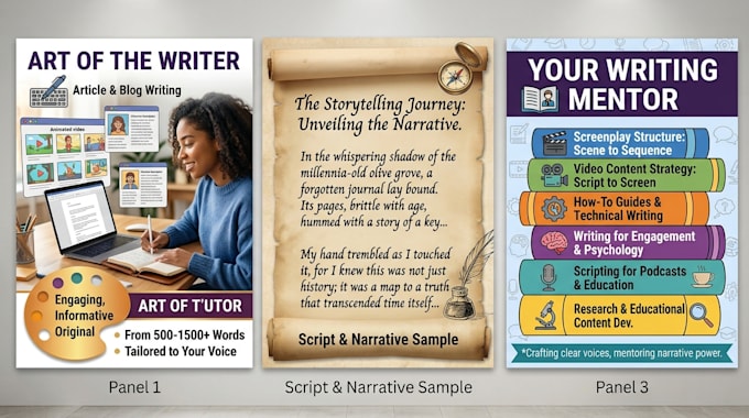 write engaging stories and creative content