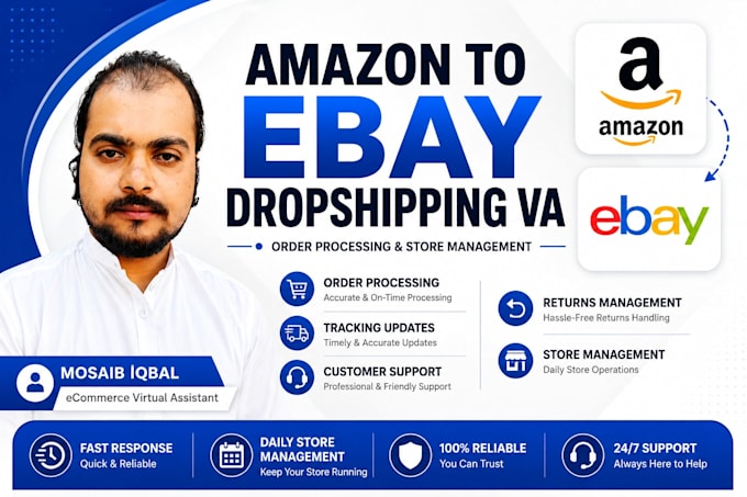 be your amazon to ebay store manager