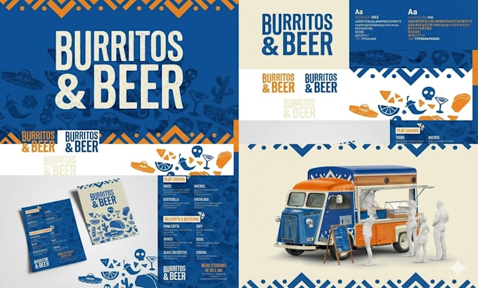 create a logo design, branding kit and brand identity guidelines