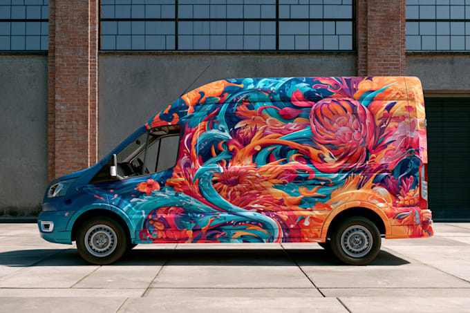 van wrap design, car wrap design