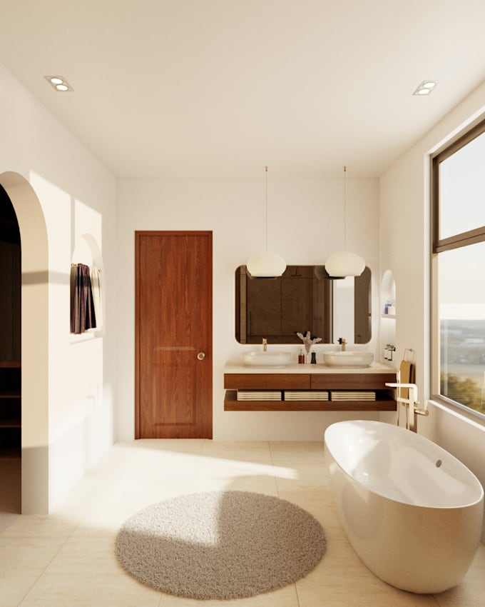 render 3d interior perspective