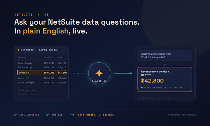 build a natural language ai assistant for your netsuite data