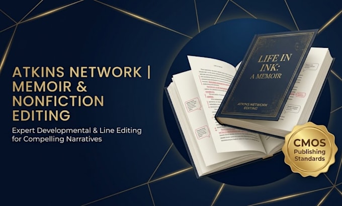 developmental edit line edit memoir nonfiction book