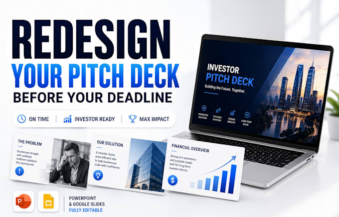redesign your pitch deck before your deadline