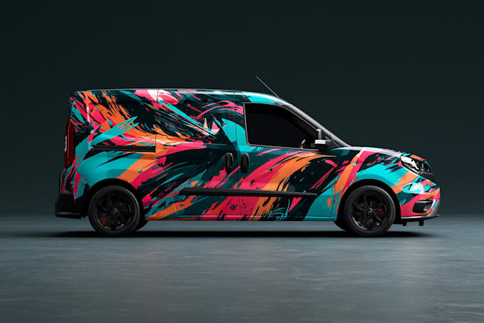 car wrap, car wrap design , van wrap design