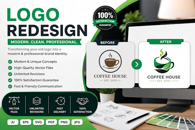 redesign your business logo