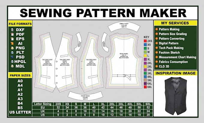 fashion design cut and sew pattern maker garment construction drafting tech pack