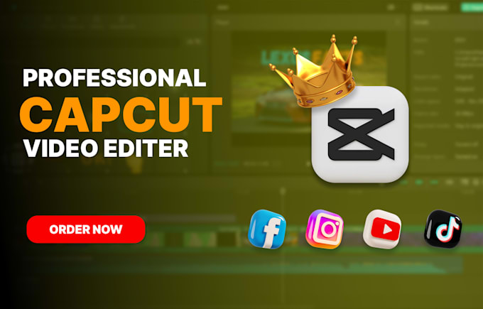 do professional capcut video editing for tiktok or instagram
