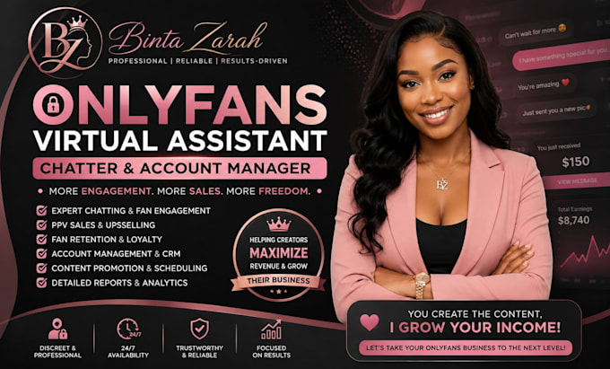 be your professional chatter for onlyfans and fanvue