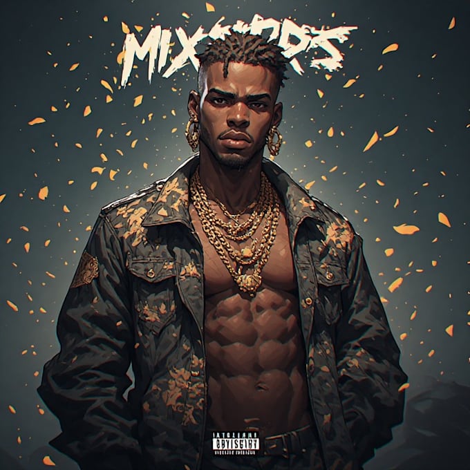 do a mixtape cover design,album cover