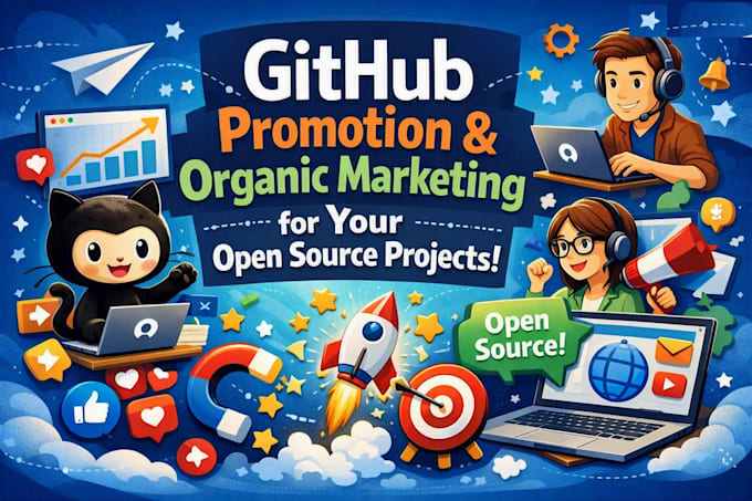 do github promotion and organic marketing for your open source projects