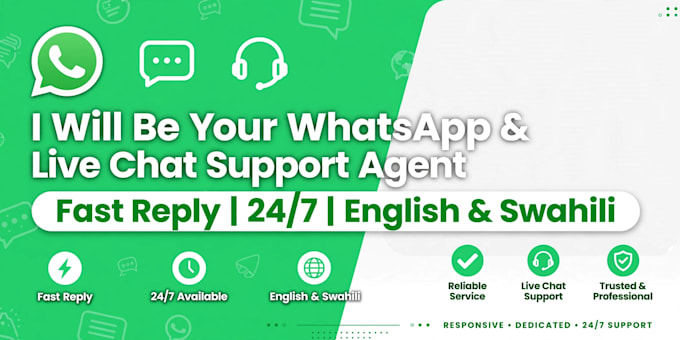 do whatsapp customer support and live chat support