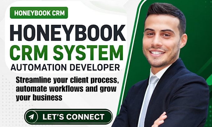 honeybook CRM system automation and workflow developer
