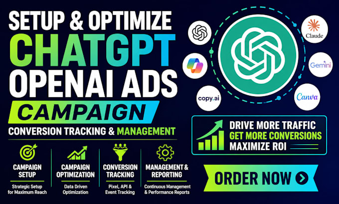setup optimize chatgpt openai ads campaign do conversion tracking and management