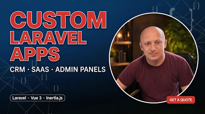 laravel custom web app development