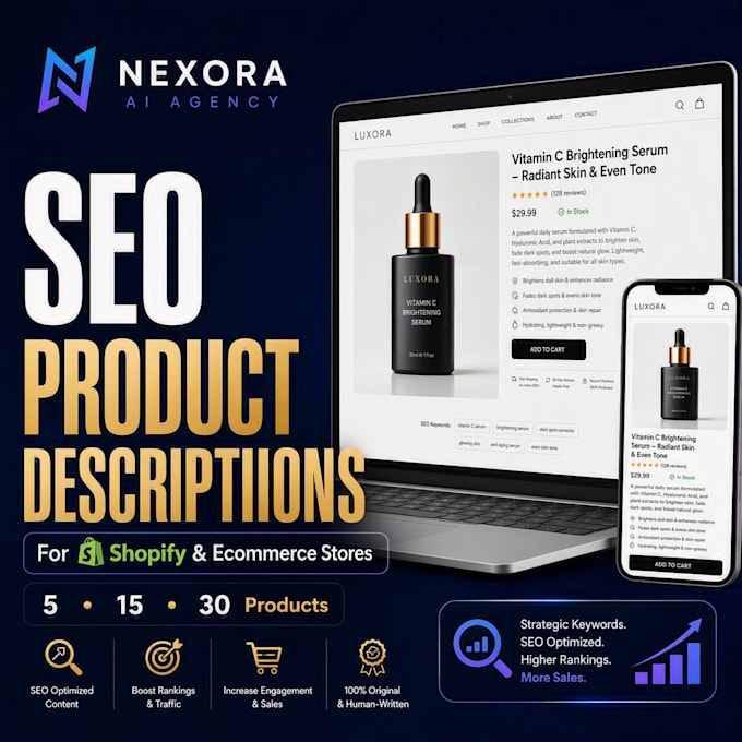 write SEO product descriptions for ecommerce