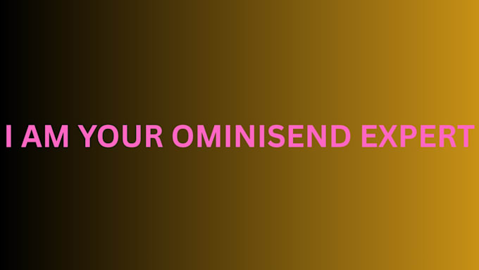 be your ominisend newsletter expert
