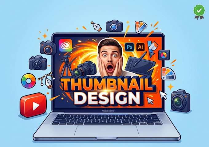 design youtube thumbnails and facebook covers for you