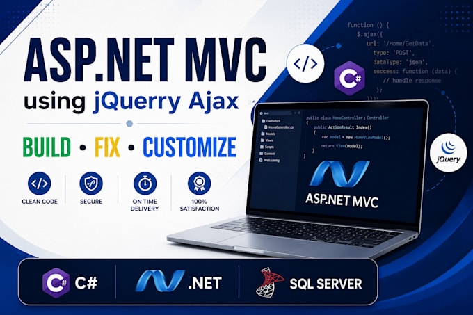 build or fix asp net mvc web applications