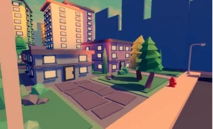 build a stylized low poly roblox map in roblox studio