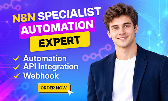 develop n8n ai agent, n8n automation, n8n workflow and ai automation system