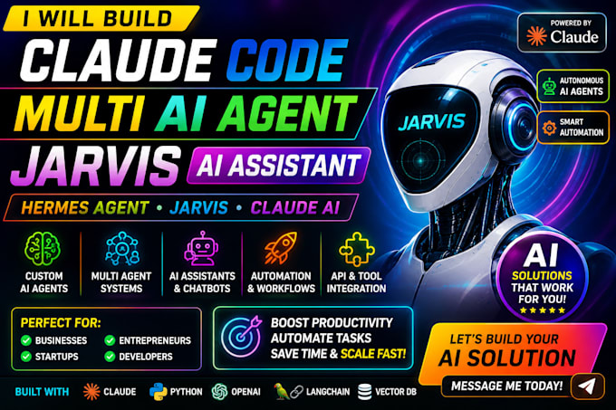 claude code multi ai agent jarvis ai assistant hermes agent jarvis claude ai