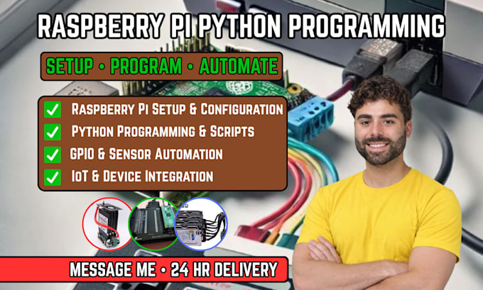 set up, program and automate your raspberry pi project with python