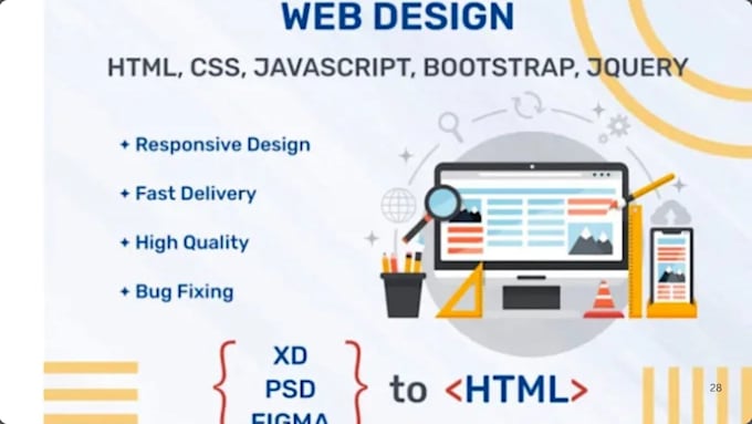 build interactive javascript UI and website functionality