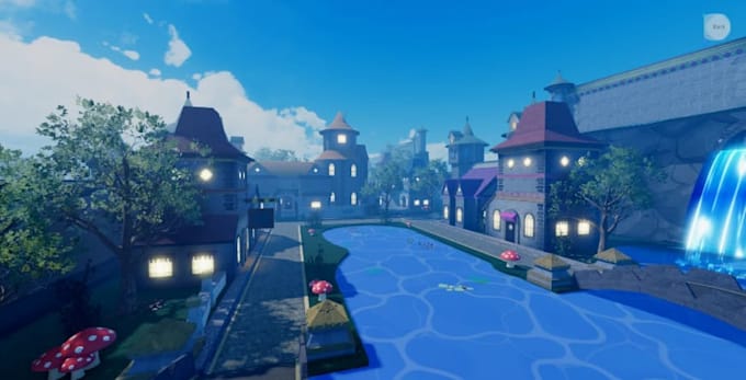 design roblox map, assets, adventure map and game environment