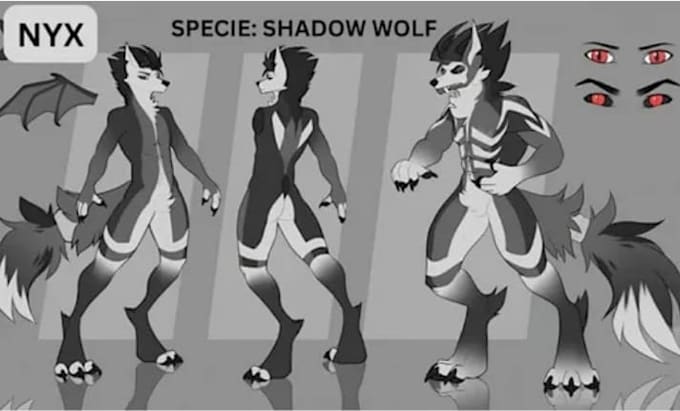 fursona ref sheet furry reference sheet anthro ref sheet furry ref sheet sfw oc