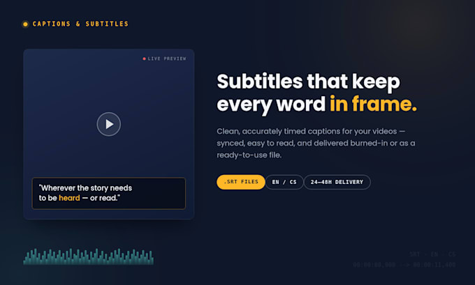 add subtitles and captions to your video