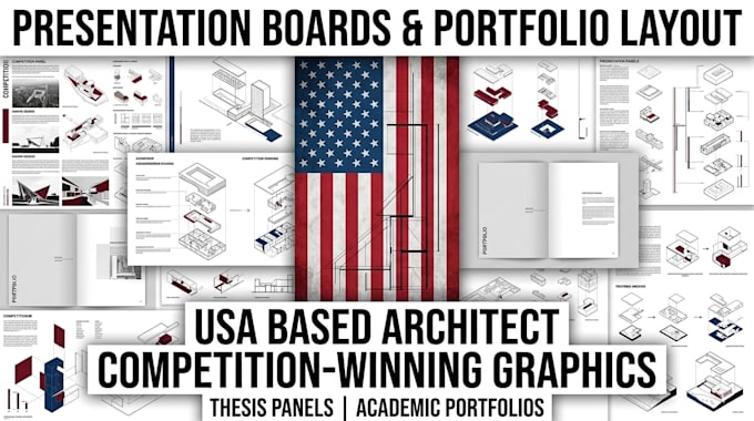 design architecture presentation boards and portfolios