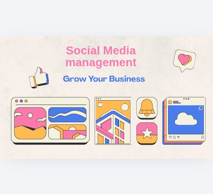 social media pages management
