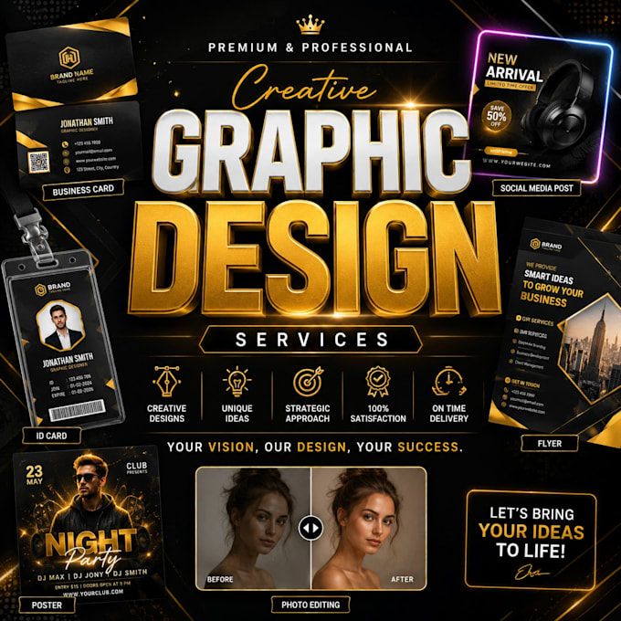 premium graphic designs editor