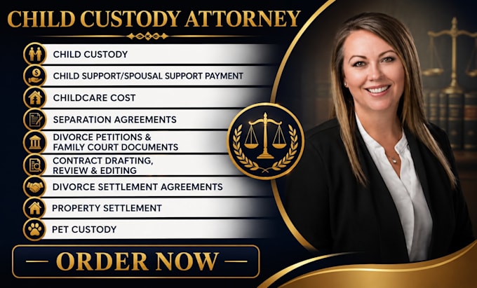 draft divorce settlement, marital separation and property agreements