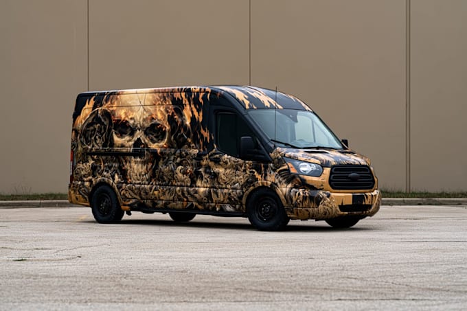 professional car wrap design, van wrap design and car wrap