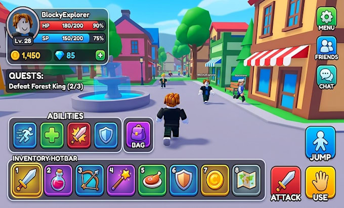 create a custom roblox game, roblox gui, roblox coding for game development