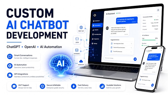develop ai chatbot with chatgpt and openai integration