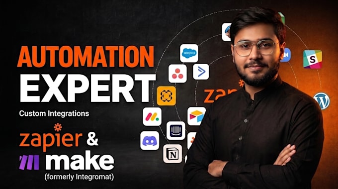 build advanced zapier, make, and API automations