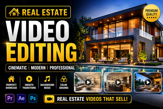 edit a professional real estate video