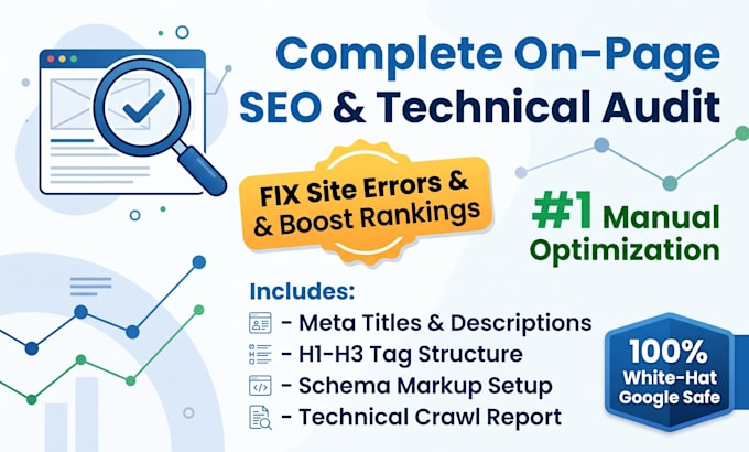 do wordpress on page SEO optimization and technical audit