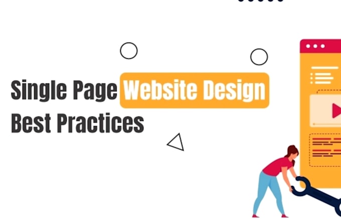 build a single page ecommerce website