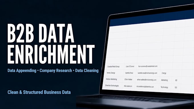 do data appending and b2b data enrichment