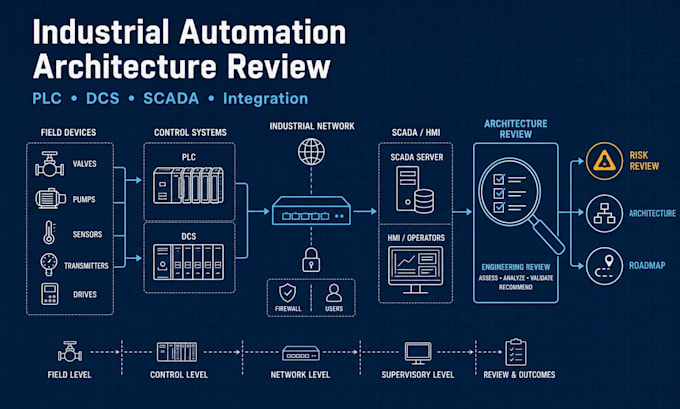 review your industrial automation and control system architecture