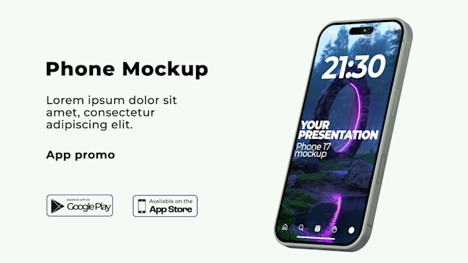 create website and app promo video