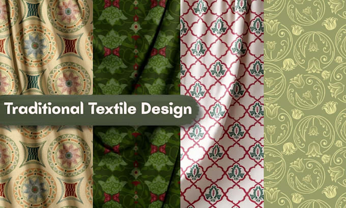 design traditional and ethnic textile prints