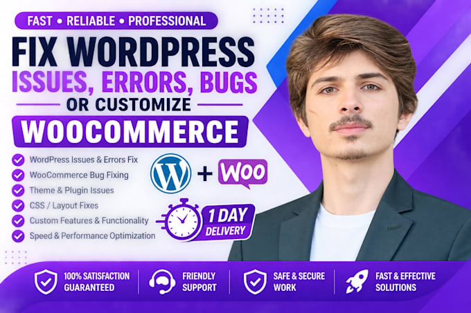 fix woocommerce errors, plugin conflicts, and checkout bugs
